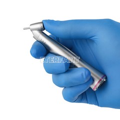 ETERFANT Dental 1:1 /1:4.2 Optic Fiber LED Contra Angle Straight Nose Handpiece