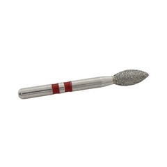 Dental Zirconia Diamond Burs Football Fine Z368/023F FG Bur High Speed Burr Red