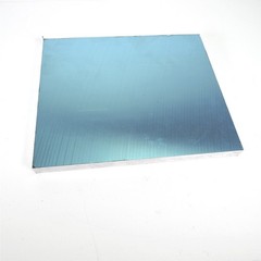 .75″ thick 3/4 Precision CAST Aluminum PLATE 9.375″ x 10″ Long sku 136697