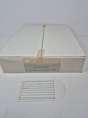 Printed Pill Envelope 3.5″ x 2.5″ 1000 Pack Made In Hong Kong Cat No. 48510