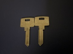 Assa Twin V10 Key Blank B14 Original Nickel Silver 1 Qty.
