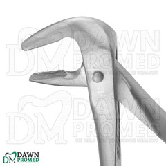 4 Pcs TC Extracting Forceps Root Tip Set Dental Extraction Instruments German Gr