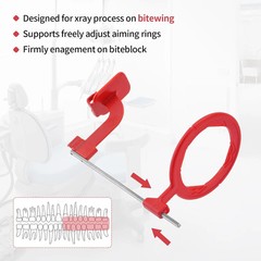 5PCS Dental X-Ray Aiming Rings for Bitewing/Posterior/Anterior Imaging