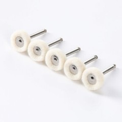 Dental Polishing Brush Wheel Goat Hair/Felt/Cotton – Contra Angle RA Latch Type