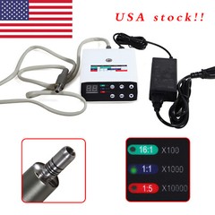 Dental NSK Style LED Brushless Electric Micro Motor Internal fit 1:1/1:5/16:1 US