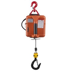 Electric Hoist Winch 3 in 1 Portable Crane 1100lbs Wired/Wireless Remote Control