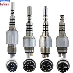 For KaVo MULTIflex Coupler 4 6 Hole BEING Dental Handpiece Coupling Fiber Optic