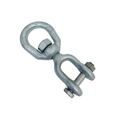 Swivel Marine Mooring Galvanized 2250 Pounds 3/8 inch JAW EYE