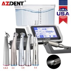 NSK Style Dental Electric LED Brushless Micro Motor&Water Tank/1:1/1:5 Handpiece