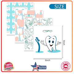 800PCS Dental Goodie Bags 9×8 Inch for Clinics, Schools & Patient Care