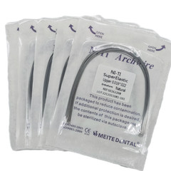 Dental Orthodontics Niti Rectangular Arch Wires Nature Form 10 pcs/pack