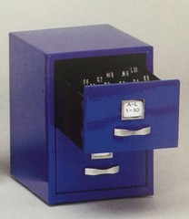 Black Metal Office Business Card Holder 4.75″W x 5.25″D x 6.50H, SS636K