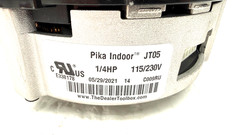Genteq PIKA JT05 1/4HP ECM Fan Motor 400-1800 RPM, 115/230VAC, 1/2″ Shaft Daiken