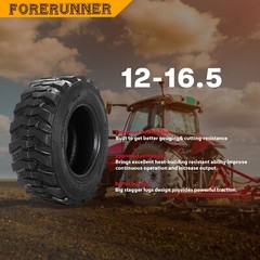 12×16.5 Heavy Duty 12-16.5 Skid Steer Tire 12Ply 12 16.5 Industrial Tire