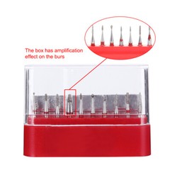Dental Diamond Burs FG1.6mm Tooth Drill FG101-FG117 Fit for High Speed Handpiece