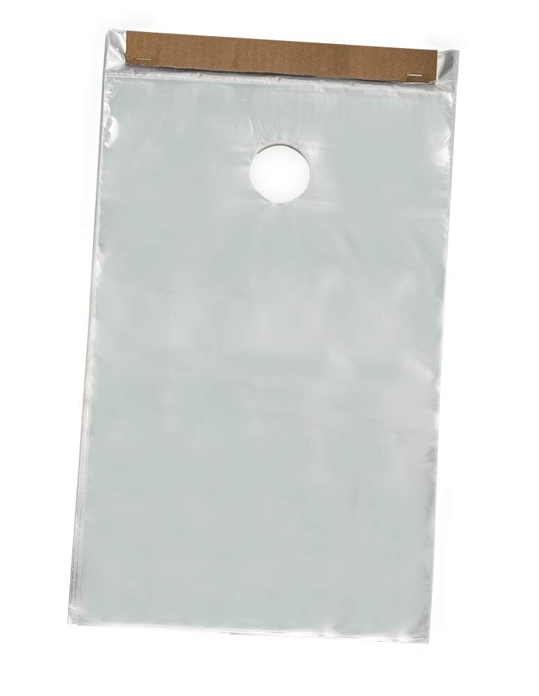 Frosted Transparent 9 1/2″ x 15″ Plastic Poly Door Knob Hanger Bags