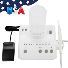 Dental Ultrasonic Piezo Scaler with Handpiece Bottles Tips Fit DTE SATELEC SK-D1