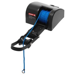 35lbs Electric Anchor Winch with Roller & Remote Control for Boat Marine Winch