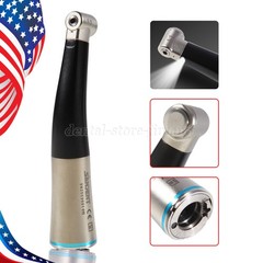 Dental 1:1 Fiber Optic Contra Angle Internal Spray / Diamond Polishing Wheels US