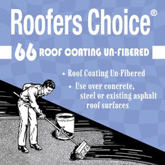 NEW 4.75Gal Unfibered Black Roof Coating Waterproof Seal Long-Lasting Protection