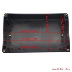 Otdorpatio Junction Box IP65 Waterproof 7.87″x4.72″x2.95″, Fixed Ear Design
