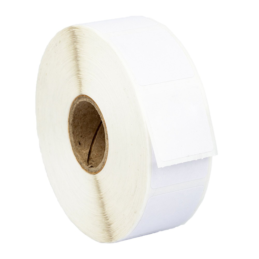 ZEBRA / ELTRON 1×1 (1″ x 1″) SQUARE Direct Thermal Labels – (1) Roll of 1380