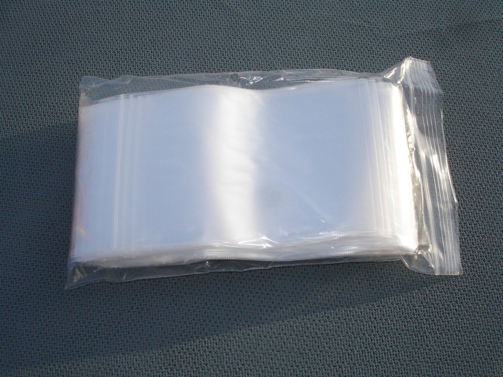 100 Count Uline 2 Mil. 4″ X 6″ Resealable Clear Poly Plastic Bag, PN S-1294