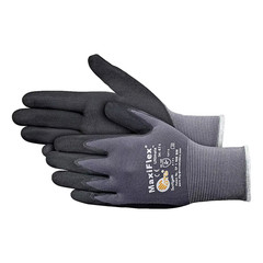 MaxiFlex 34-874 Ultimate Gloves Black Nylon/Nitrile – Industrial Work Gloves