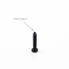 Black Small Self Tapping Screws Phillips Pan Head M1 M1.2 M1.4 M1.5 M1.6 M1.7 M2