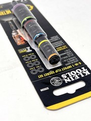 Klein Tools 32933M 6-in-1 Impact Rated Flip Socket Set 5” 6 Metric Hex Sizes NEW