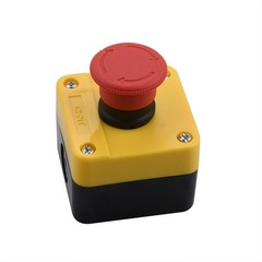 Red Emergency Stop Push Button Switch 660V 10A IP65 Weatherproof Replacement