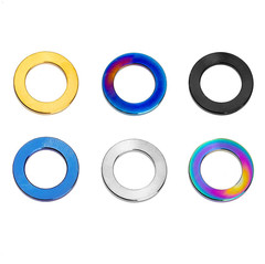 Titanium Flat Washers Spacers Gasket M4 M5 M6 M7 M8 M10 Motorsport Ti Alloy