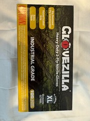 GloveZilla Heavy-Duty Nitrile Gloves Scaled Grip SIZE XL – BOX OF 100