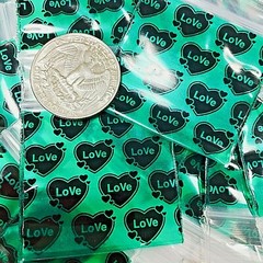 BaggiesSince1987 – 1515 ZIP SEAL DESIGN BAGS METALLIC GIRLY DESIGN, 👀Details🔽