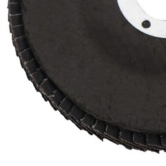 100 Pcs 4-1/2″×7/8″ 40 Grit Premium Zirconia Flap Disc Sanding Grinding Grey
