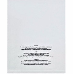 1-4,000 12×15″ Suffocation Warning Self Sealing Resealable Clear Poly Bags