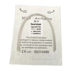 10 Pcs/Pack Orthodontic Dental Niti Rectangular Thermal Activated Arch Wire