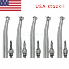 1-5 Dental Standard Turbine High Speed Handpiece and 4Hole Quick Coupler Swivel