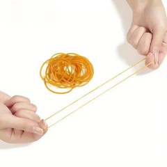 300pcs Rubber Strong Elastic 40mm Diameter Multi-Purpose Natural Rubber Bands