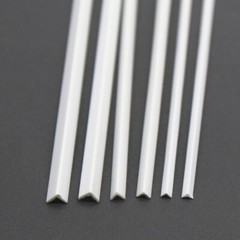 ABS Styrene Plastic Tube Strip Round/Square/Angle Rod Sheet Building Model DIY