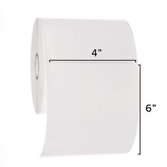 10 Rolls 4×6 5000 Direct Thermal Labels For Zebra 2844 ZP450 ZP500 ZP505 Eltron