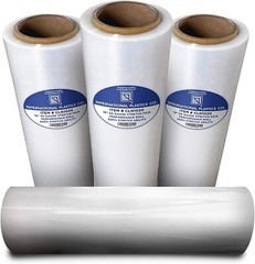 18″ Stretch Film / Wrap 1200 feet 500% Stretch Heavy Duty Clear Cling 4 ROLLS