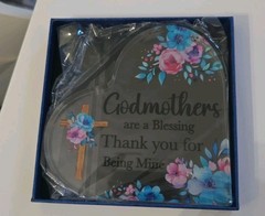 Godmother Gifts from Godchild Godmothers Are a Blessing Thank You for Being Mine