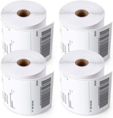 4 Rolls 4×6 Direct Thermal Shipping Labels – 250 per roll – 1000 labels