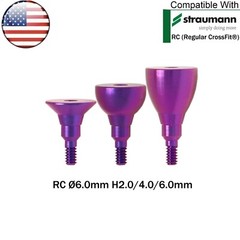 US Fit Straumann ITI Healing Abutment NC/RC Transfer Impression Open/Closed Tray