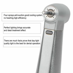 1:5 Increasing LED Dental Contra Angle Handpiece Internal Four Spray fit KAV NSK