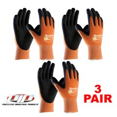 PIP 34-8014 MaxiFlex ATG Ultimate Nitrile Foam Coated Gloves (3 Pair) – Size: L