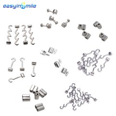 10X Dental Orthodontic Crimpable Hook sliding right/left/long/left for bracket