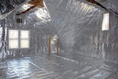 1000 sqft Radiant Barrier Attic Double-Sided Aluminum Perforated Foil INSULATION