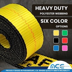 Heavy Duty 2″ x 10′ TJ Cluster Hook Car Strap for Wrecker Tow Truck Auto Hauling